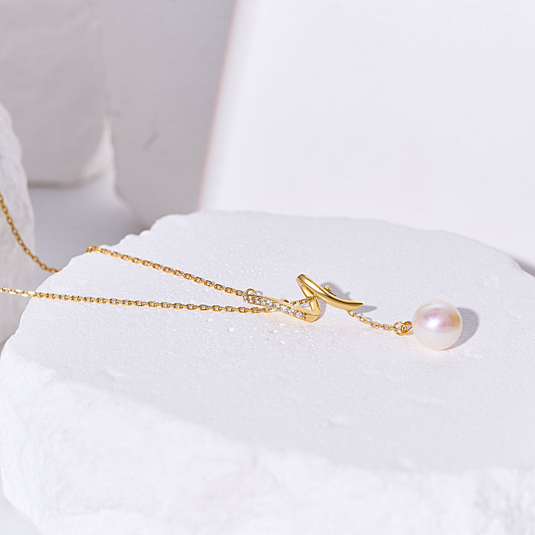 Top Grade Freshwater Pearl Necklace WN00296 | S Collection - PEARLY LUSTRE