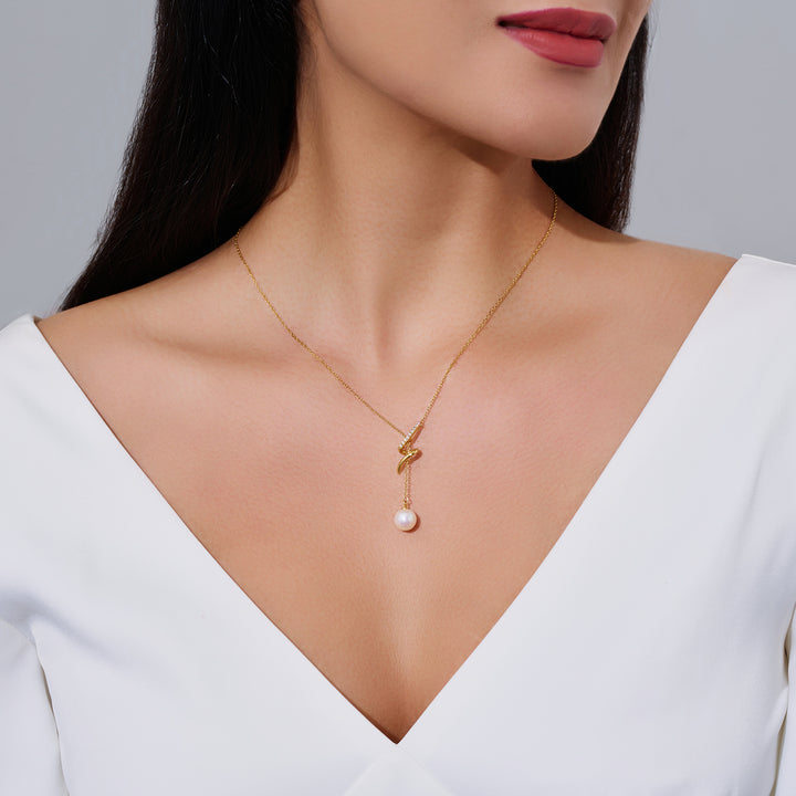 Top Grade Freshwater Pearl Necklace WN00296 | S Collection - PEARLY LUSTRE