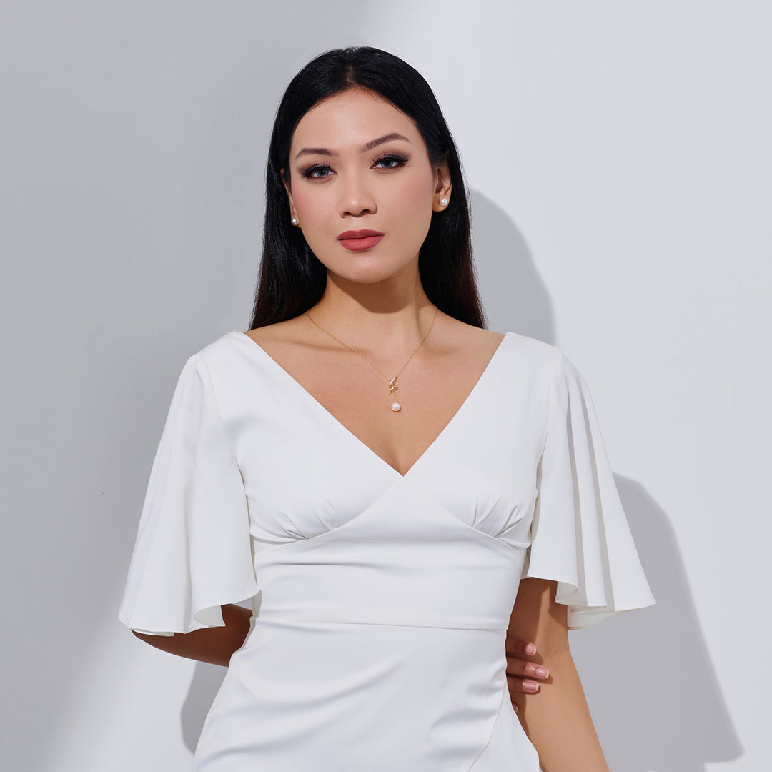 Top Grade Freshwater Pearl Necklace WN00296 | S Collection - PEARLY LUSTRE