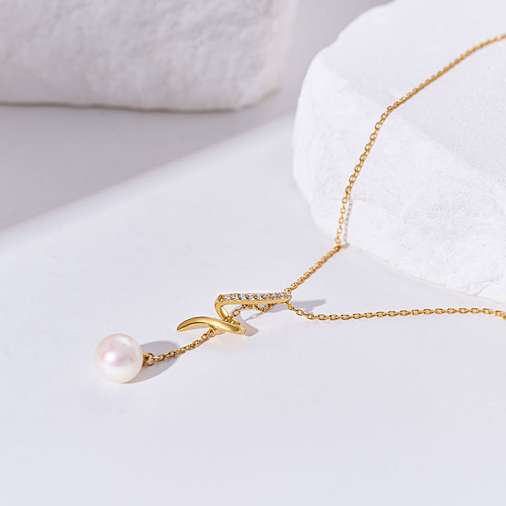 Top Grade Freshwater Pearl Necklace WN00296 | S Collection - PEARLY LUSTRE