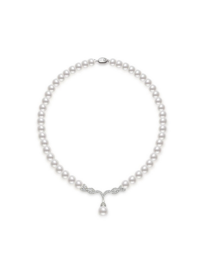 Collana di perle d'acqua dolce dalla lucentezza superiore WN00331