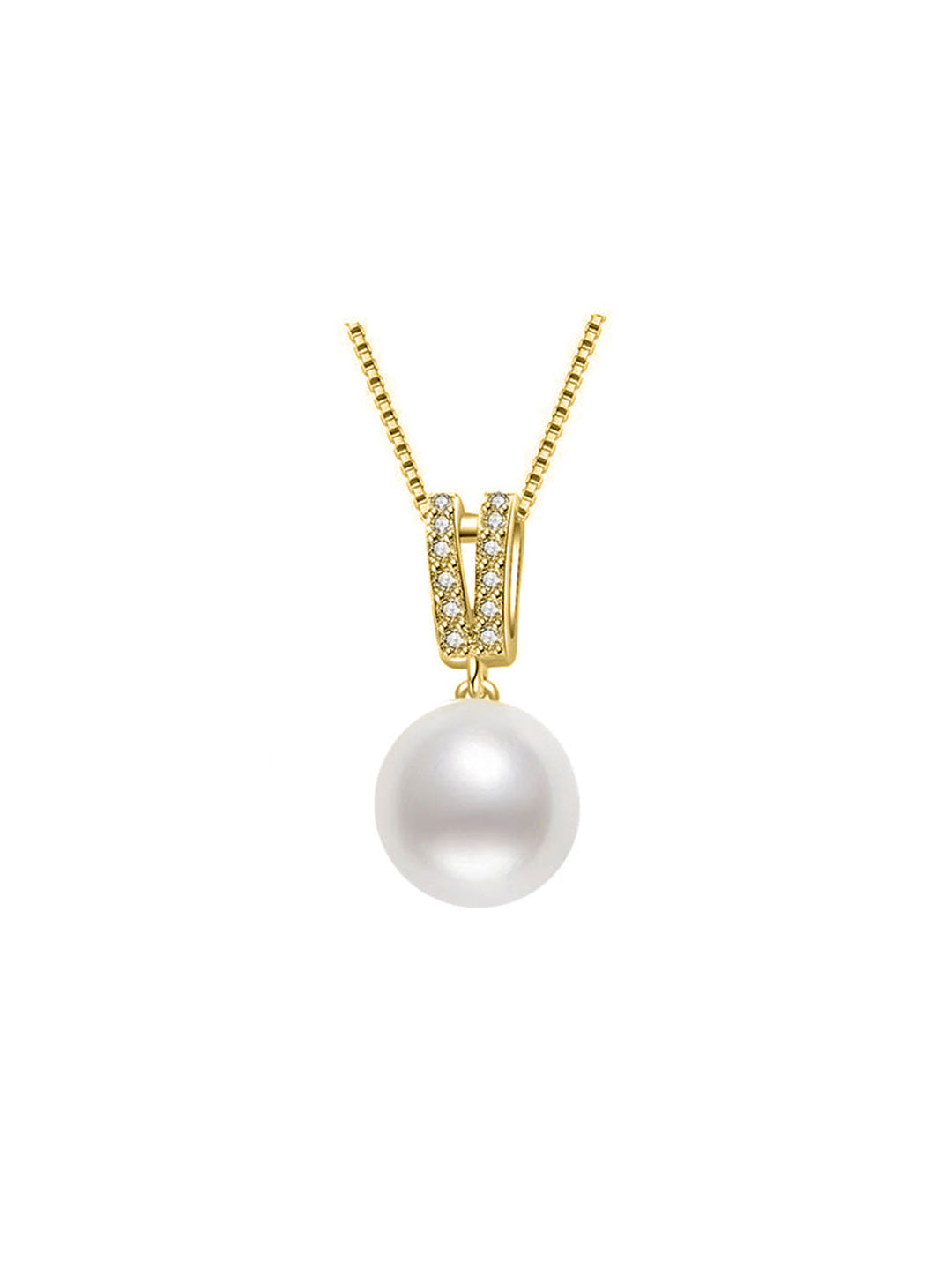Collier élégant de perles d'eau douce WN00368