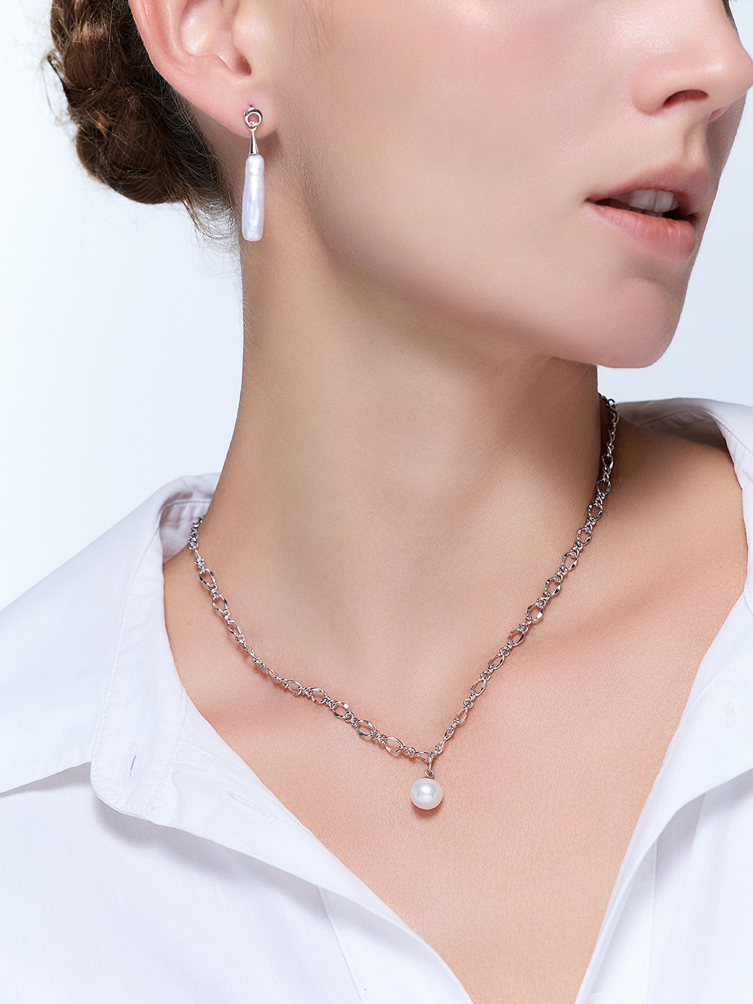 Elegant Freshwater Pearl Necklace WN00378 | Mix &amp; Match