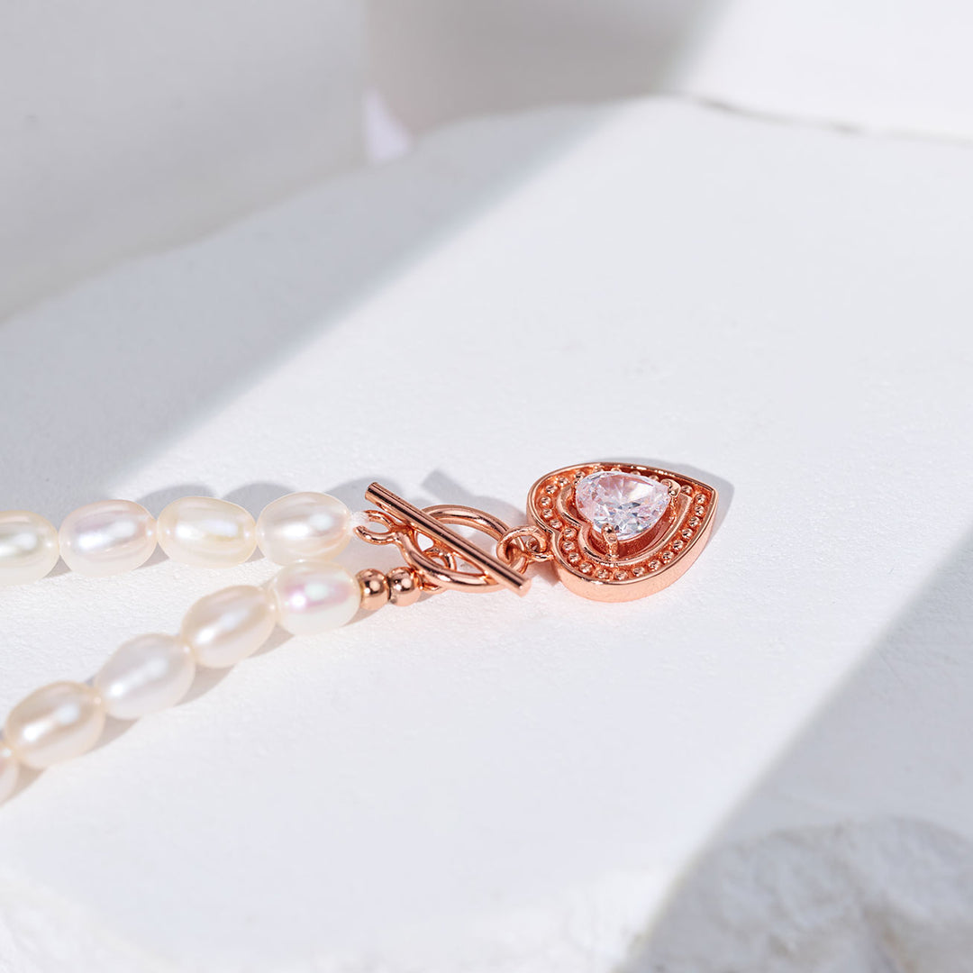 New Yorker Multi-style Freshwater Pearl Necklace & Belt WN00396