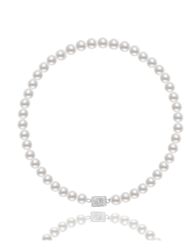 Museo de Civilizaciones Asiáticas Collar de Perlas de Agua Dulce WN00398 | Colección ACM