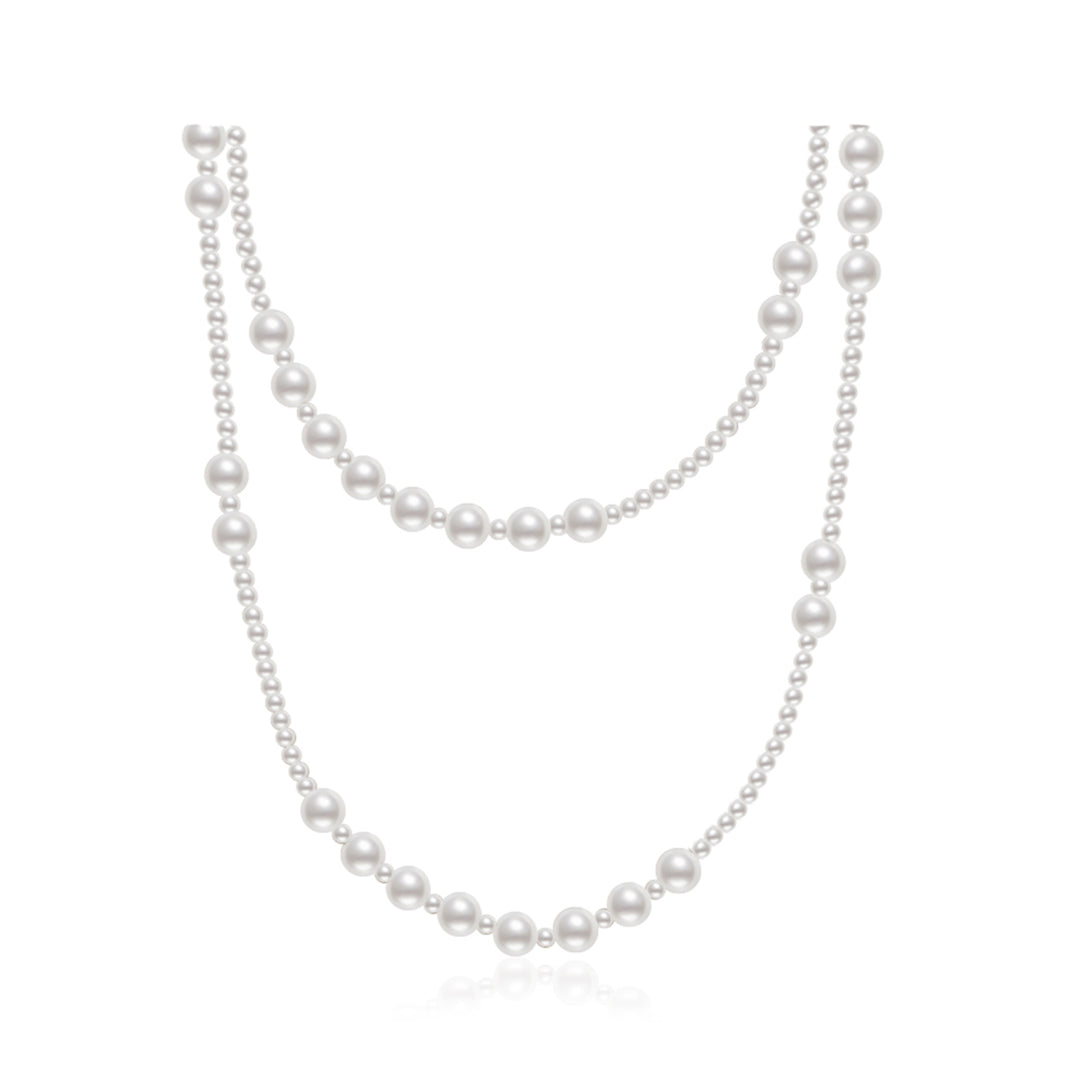 Elegant Freshwater Pearl Necklace WN00399 - PEARLY LUSTRE