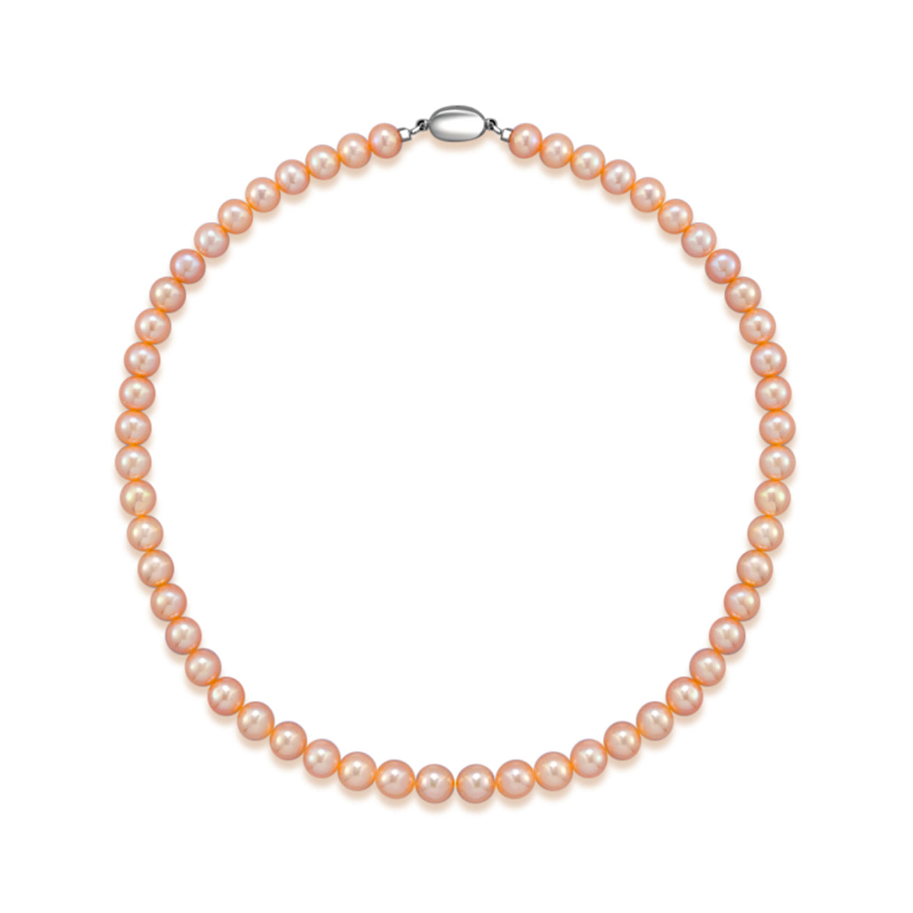 Top Grade Pink Freshwater Pearl Necklace WN00406 - PEARLY LUSTRE