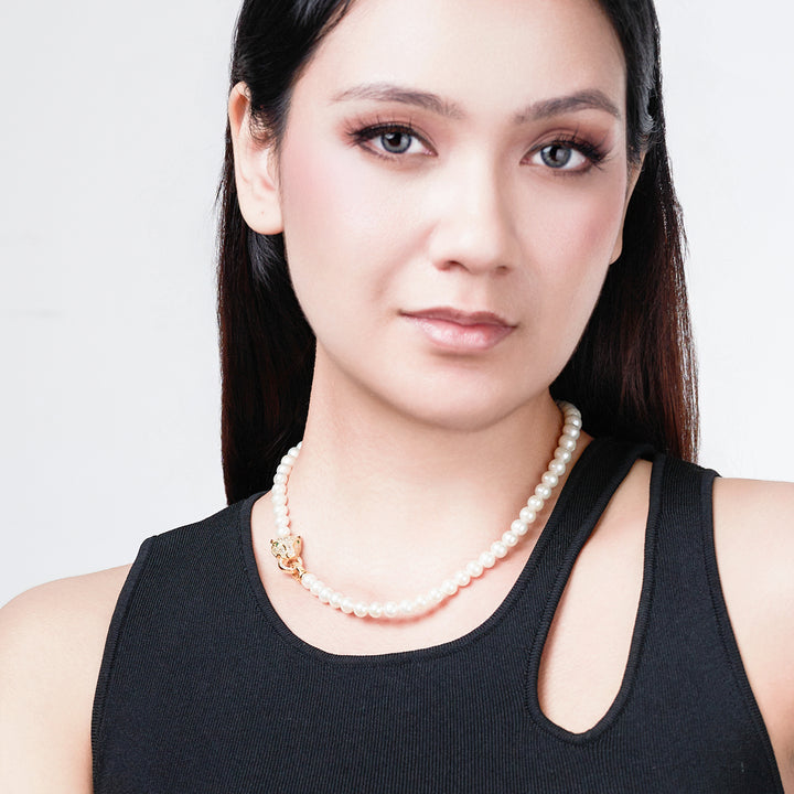 Freshwater Pearl Necklace WN00418 | SAFARI - PEARLY LUSTRE