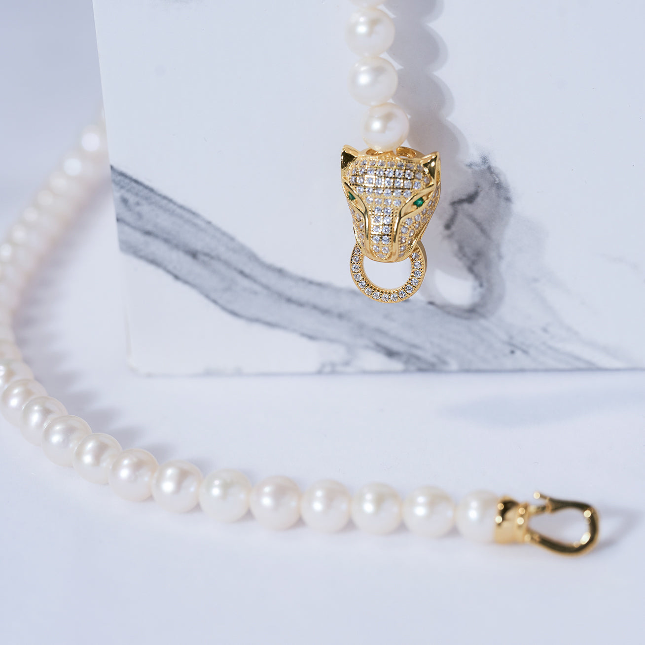 Freshwater Pearl Necklace WN00418 | SAFARI - PEARLY LUSTRE
