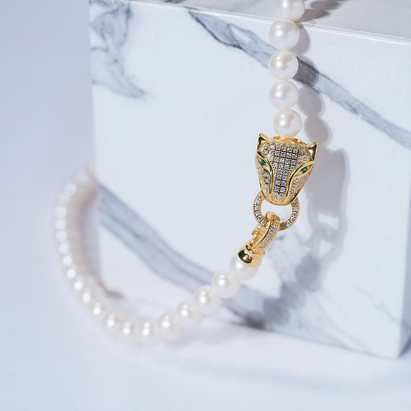 Freshwater Pearl Necklace WN00418 | SAFARI - PEARLY LUSTRE