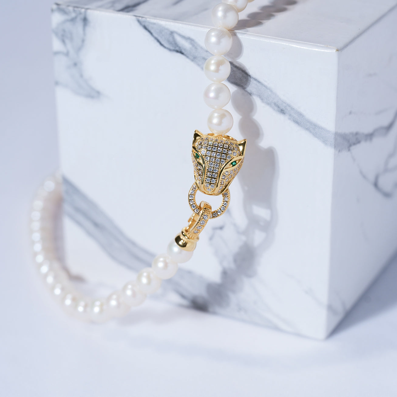 Freshwater Pearl Necklace WN00418 | SAFARI - PEARLY LUSTRE