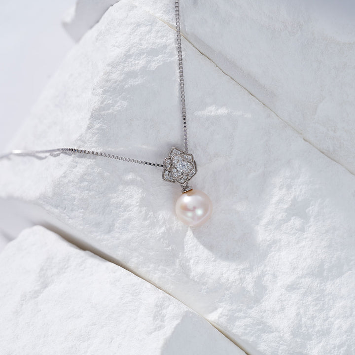 Elegant Freshwater Pearl Necklace WN00419 | GARDENS - PEARLY LUSTRE