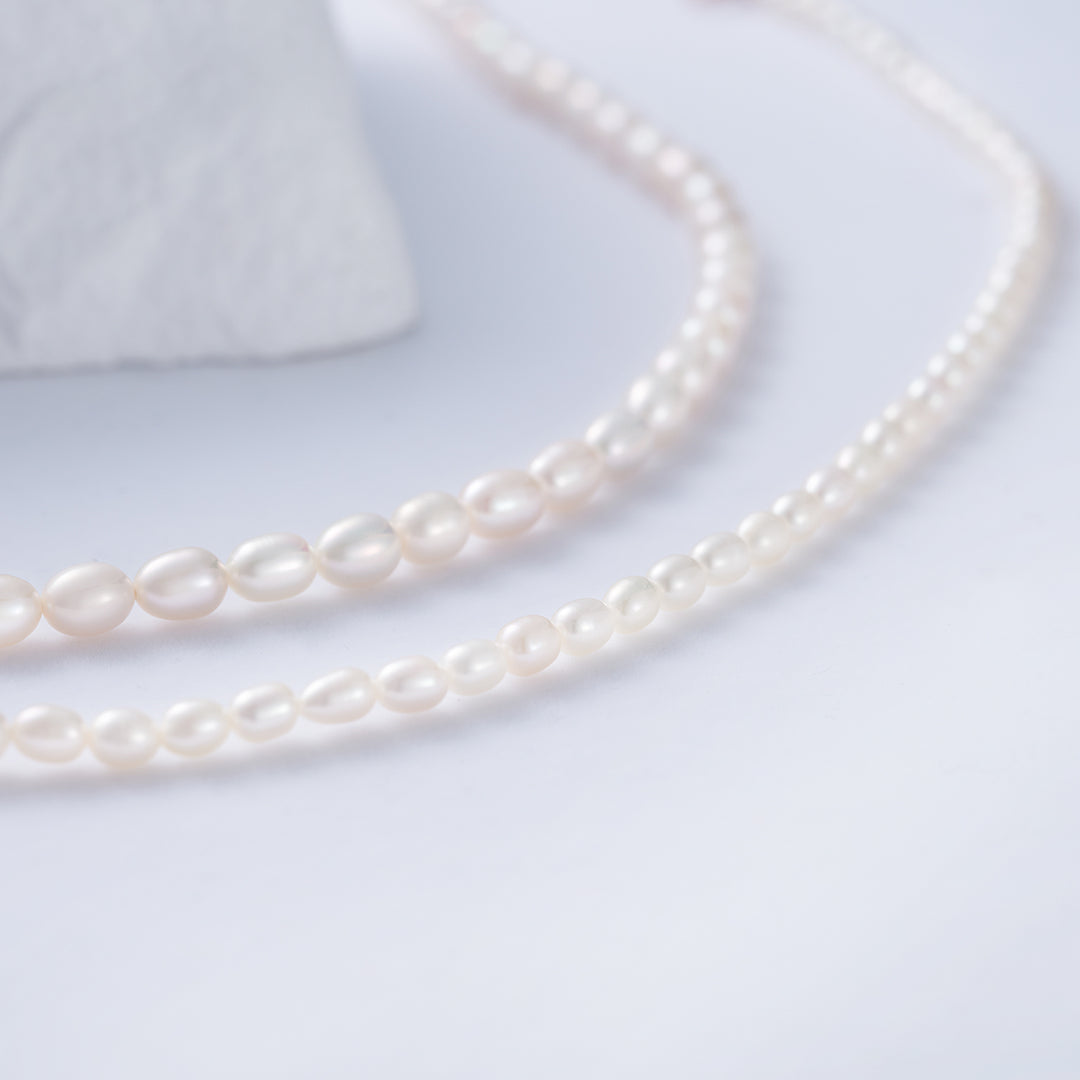 Collier de perles d'eau douce WN00431 | RHYTHM