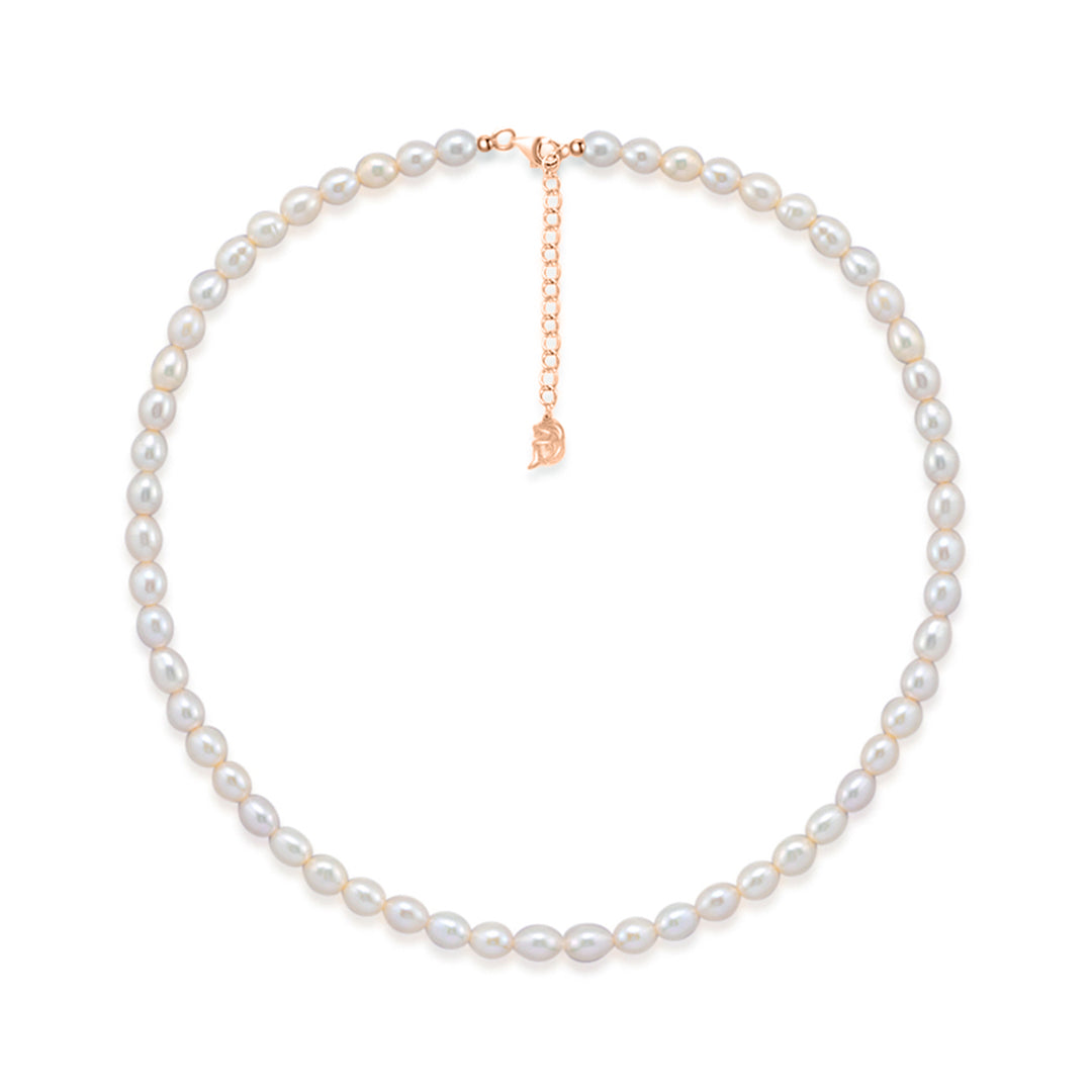 New Yorker Freshwater Pearl Necklace WN00423 - PEARLY LUSTRE