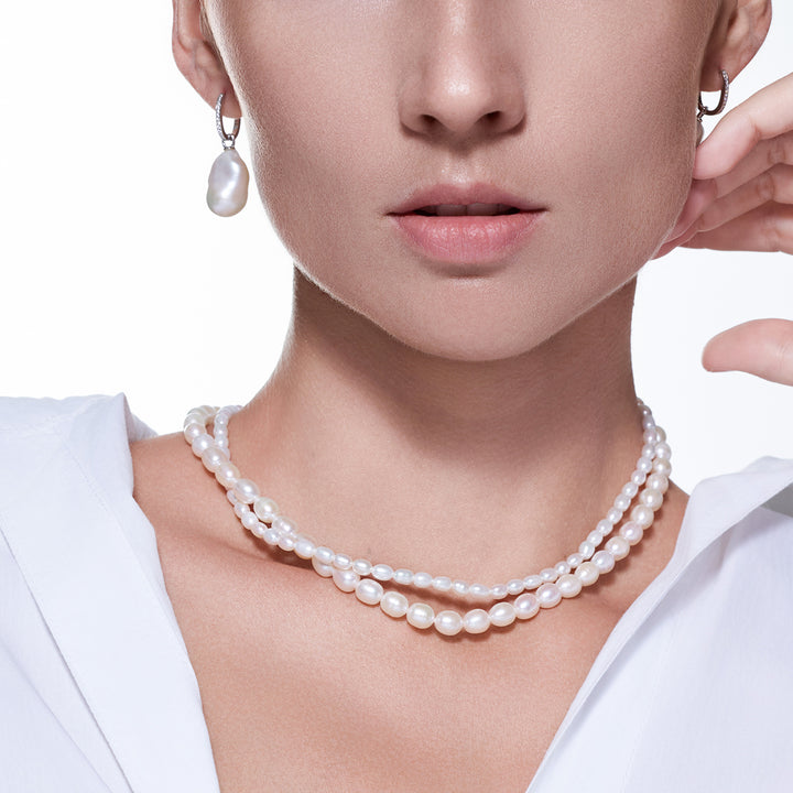 New Yorker 淡水珍珠项链 WN00229