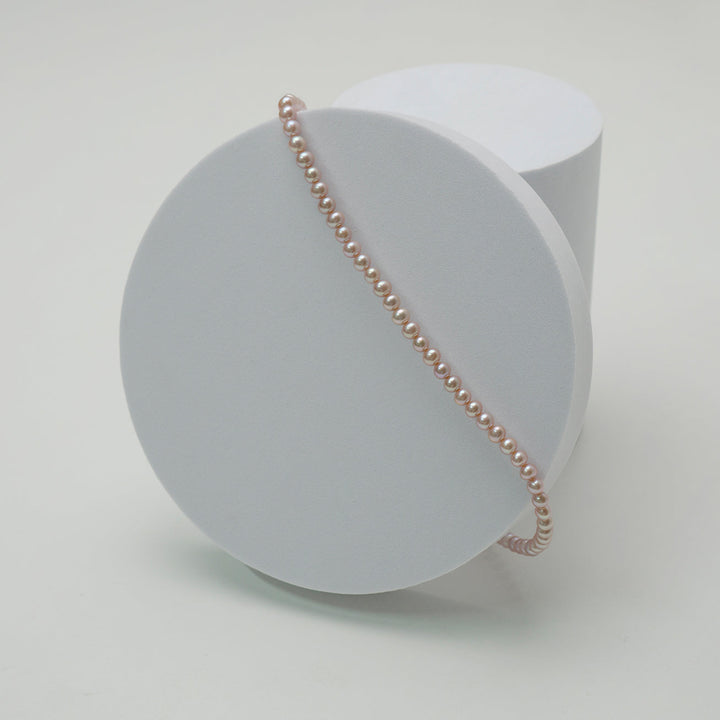 Top Lustre Purple Freshwater Pearl Necklace WN00589 - PEARLY LUSTRE