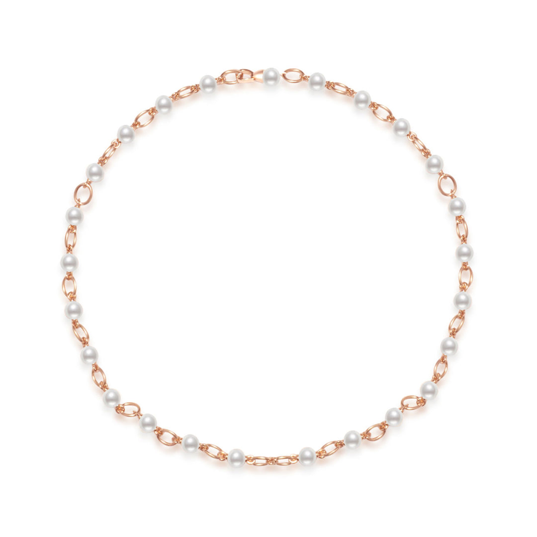 Grand Prix Season Singapore Formula One Freshwater Pearl Necklace WN00452 | New Yorker - PEARLY LUSTRE