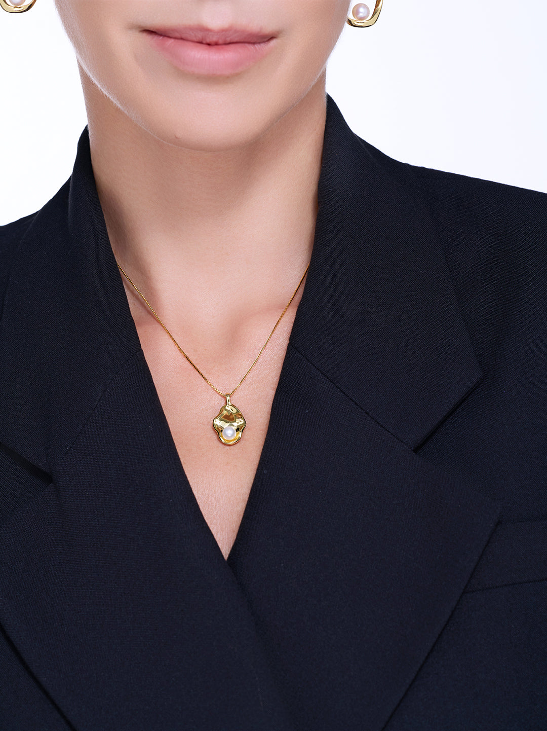 Top Grade Freshwater Pearl Necklace WN00459 | FLUID