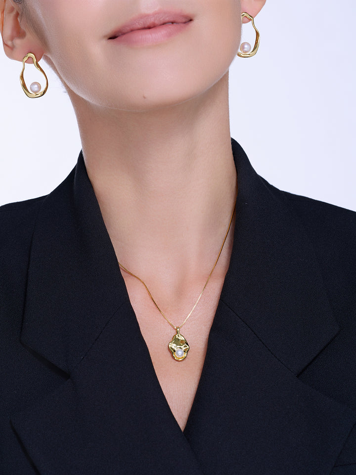 Top Grade Freshwater Pearl Necklace WN00459 | FLUID