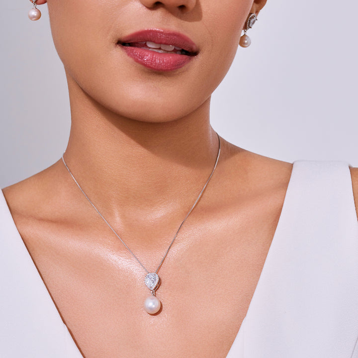 エレガントなエジソンパールネックレス WN00481