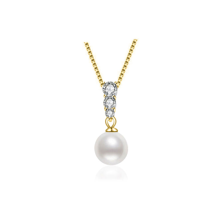 Elegant Freshwater Pearl Necklace WN00488 - PEARLY LUSTRE