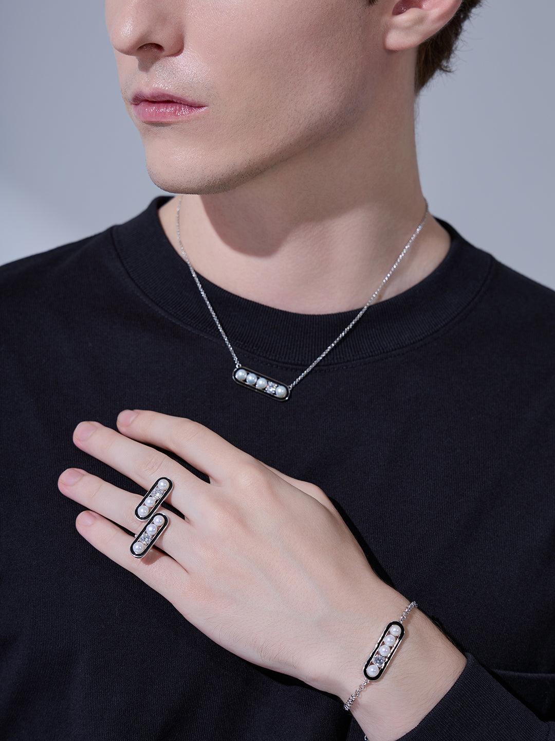 Collier de perles d&
