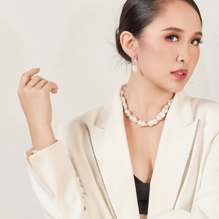 Baroque Pearl Set WS00123 | New Yorker