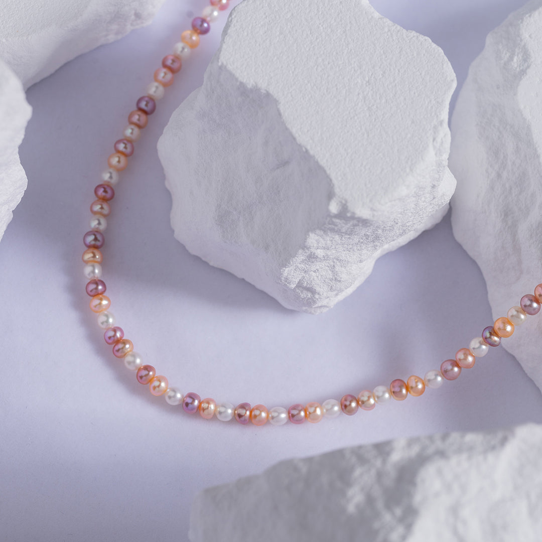 Elegant Candy Freshwater Pearl Necklace WN00599 - PEARLY LUSTRE
