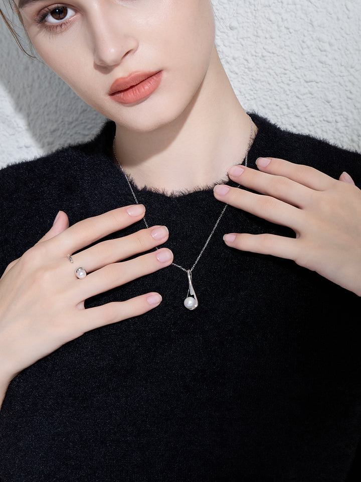 Kalung Mutiara Air Tawar Gred Atas WN00516 | CAIR