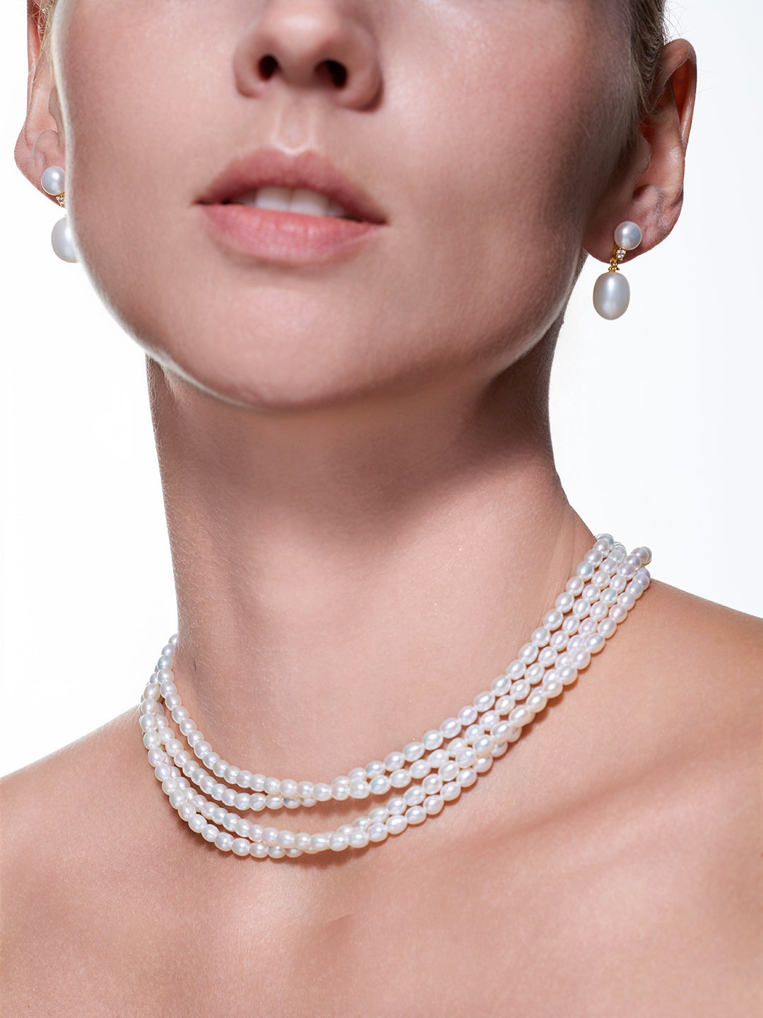 우아한 담수 진주 목걸이 WN00517 | RHYTHM