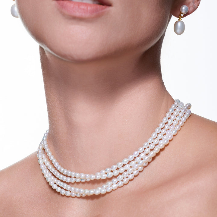 優雅淡水珍珠項鍊 WN00517 | RHYTHM