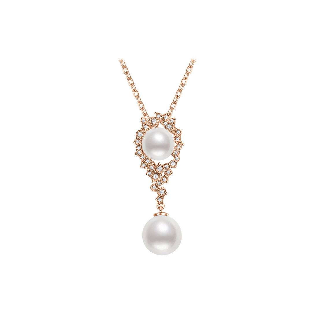 New Yorker Pearl Necklace WN00527 | Wedding - PEARLY LUSTRE