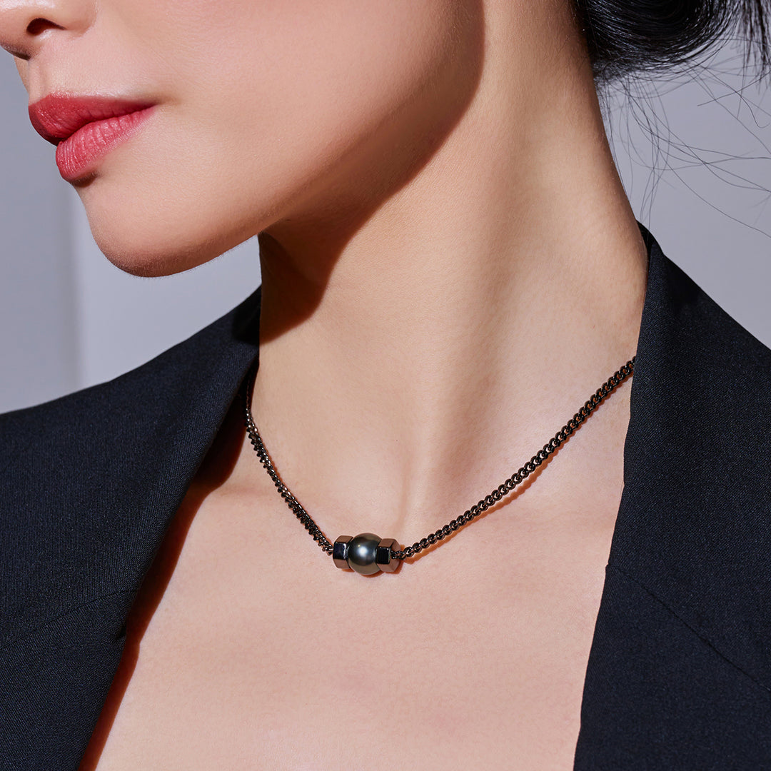 Kalung Mutiara Tahiti WN00549 | HEKSAGON