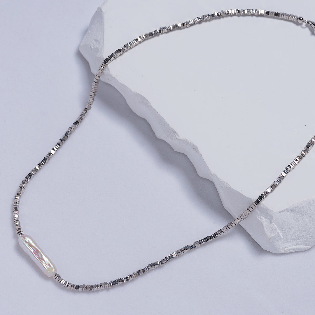Baroque Freshwater Pearl Necklace WN00533 | Happy Summer - PEARLY LUSTRE