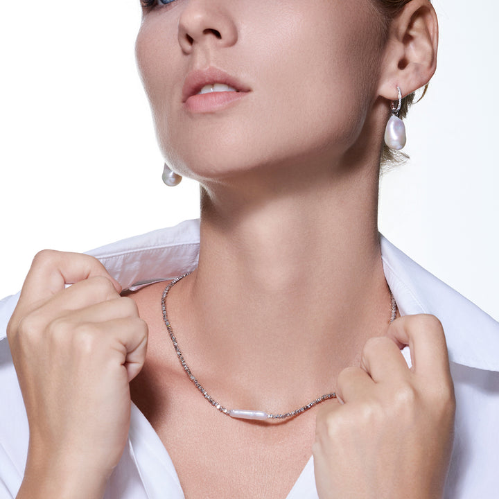 Baroque Freshwater Pearl Necklace WN00533 | RHYTHM