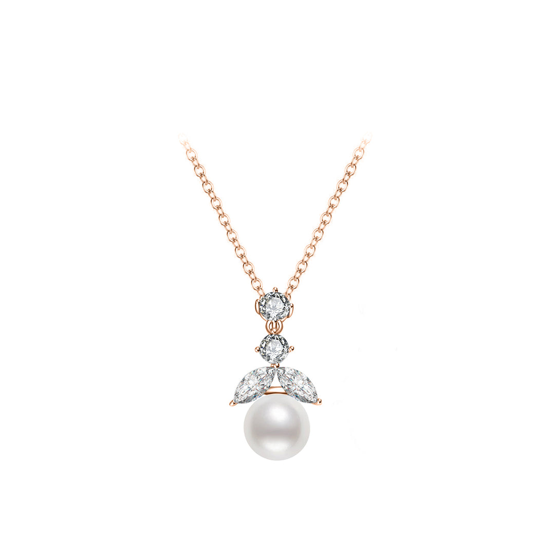 Elegant Freshwater Pearl Necklace WN00547 - PEARLY LUSTRE