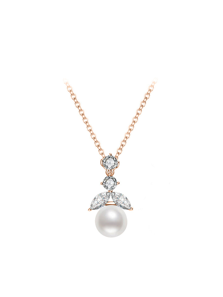 Collier élégant de perles d'eau douce WN00547