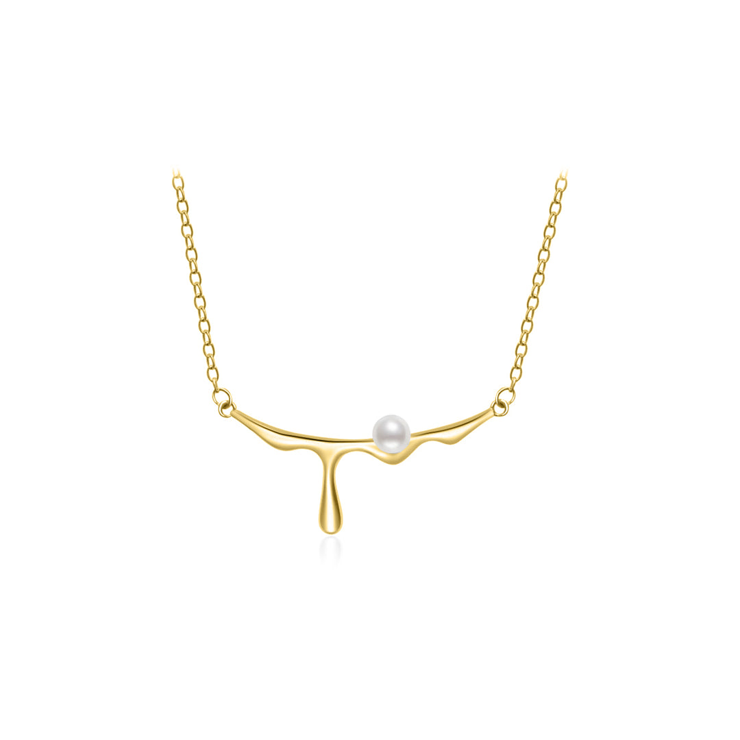 Top Grade Freshwater Pearl Necklace WN00555 | FLUID - PEARLY LUSTRE