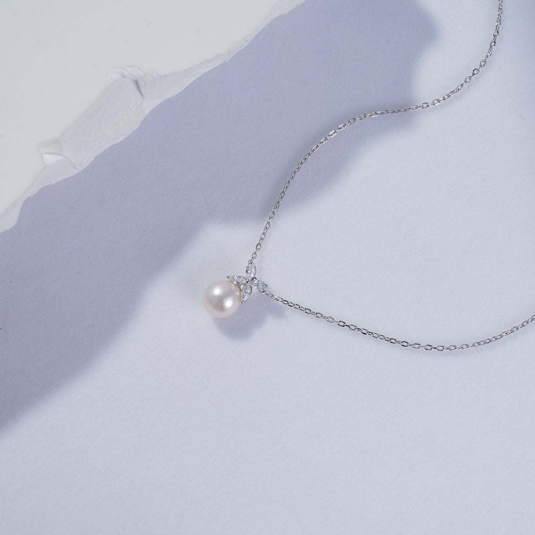 Freshwater Pearl Necklace WN00557| Everleaf - PEARLY LUSTRE