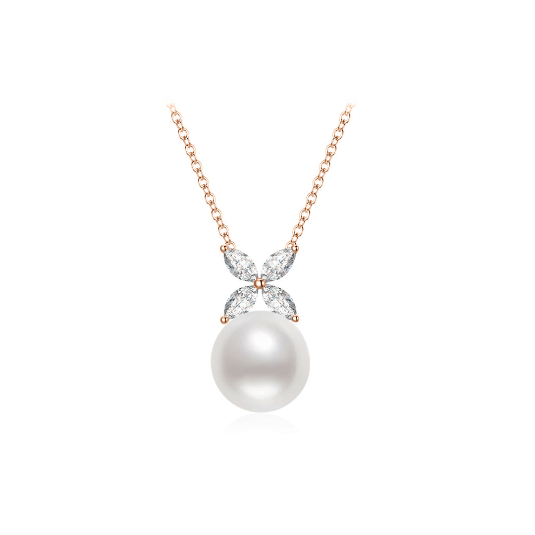 Freshwater Pearl Necklace WN00559| Everleaf - PEARLY LUSTRE