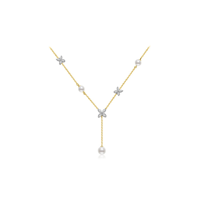 Top Grade Freshwater Pearl Necklace WN00561 | EVERLEAF - PEARLY LUSTRE