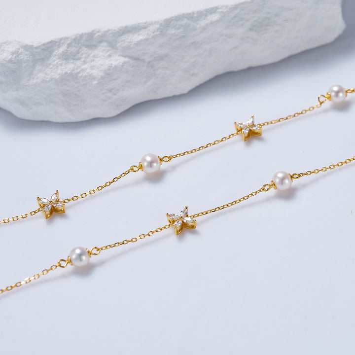 Top Grade Freshwater Pearl Necklace WN00561 | EVERLEAF - PEARLY LUSTRE