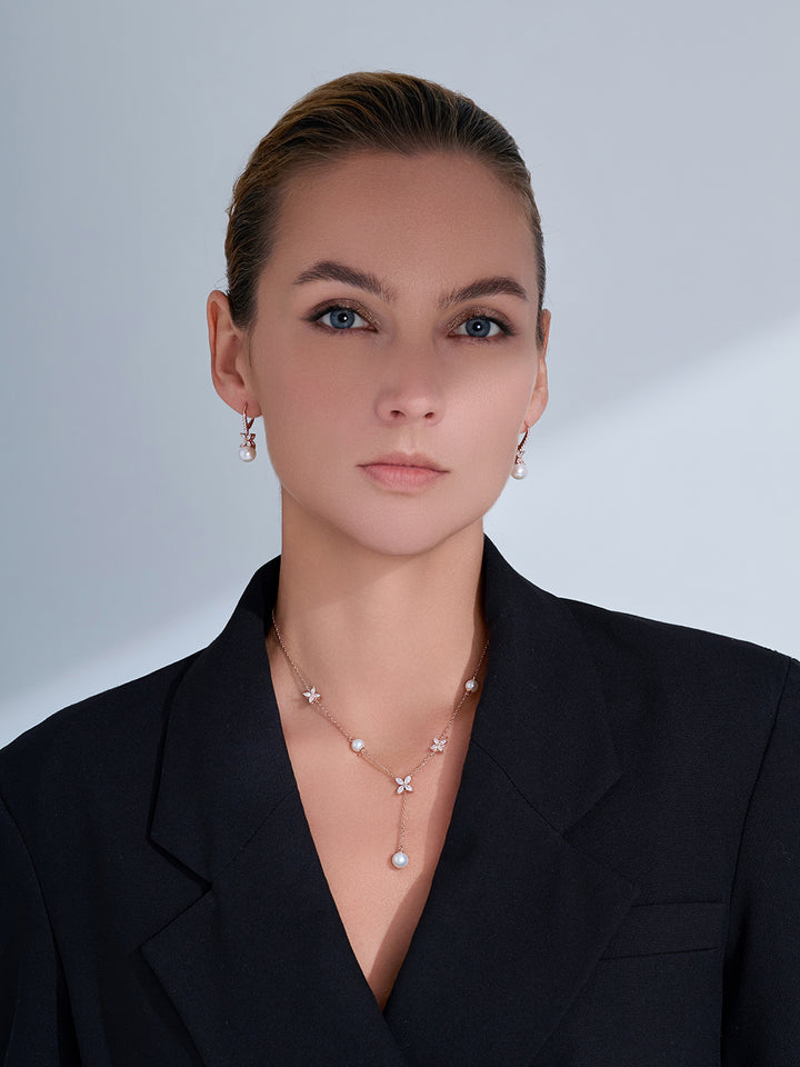 Top Grade Freshwater Pearl Necklace WN00562 | EVERLEAF