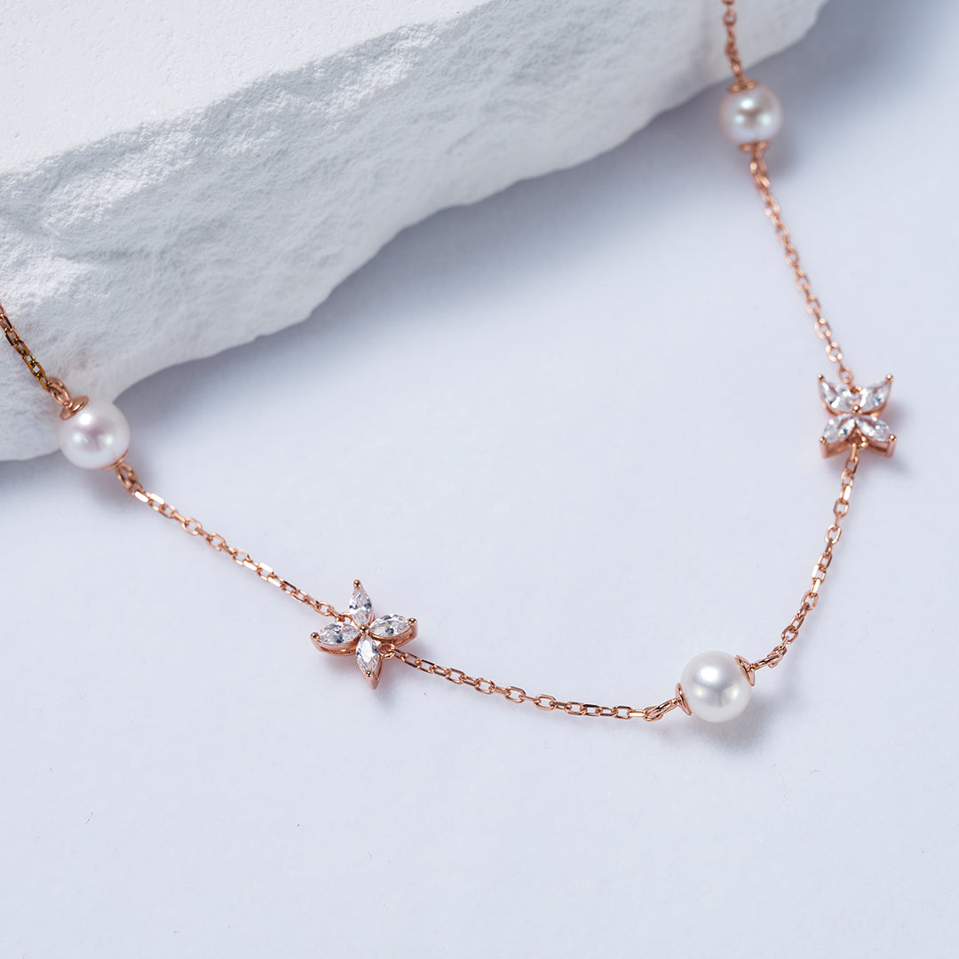 Top Grade Freshwater Pearl Necklace WN00565 | EVERLEAF - PEARLY LUSTRE