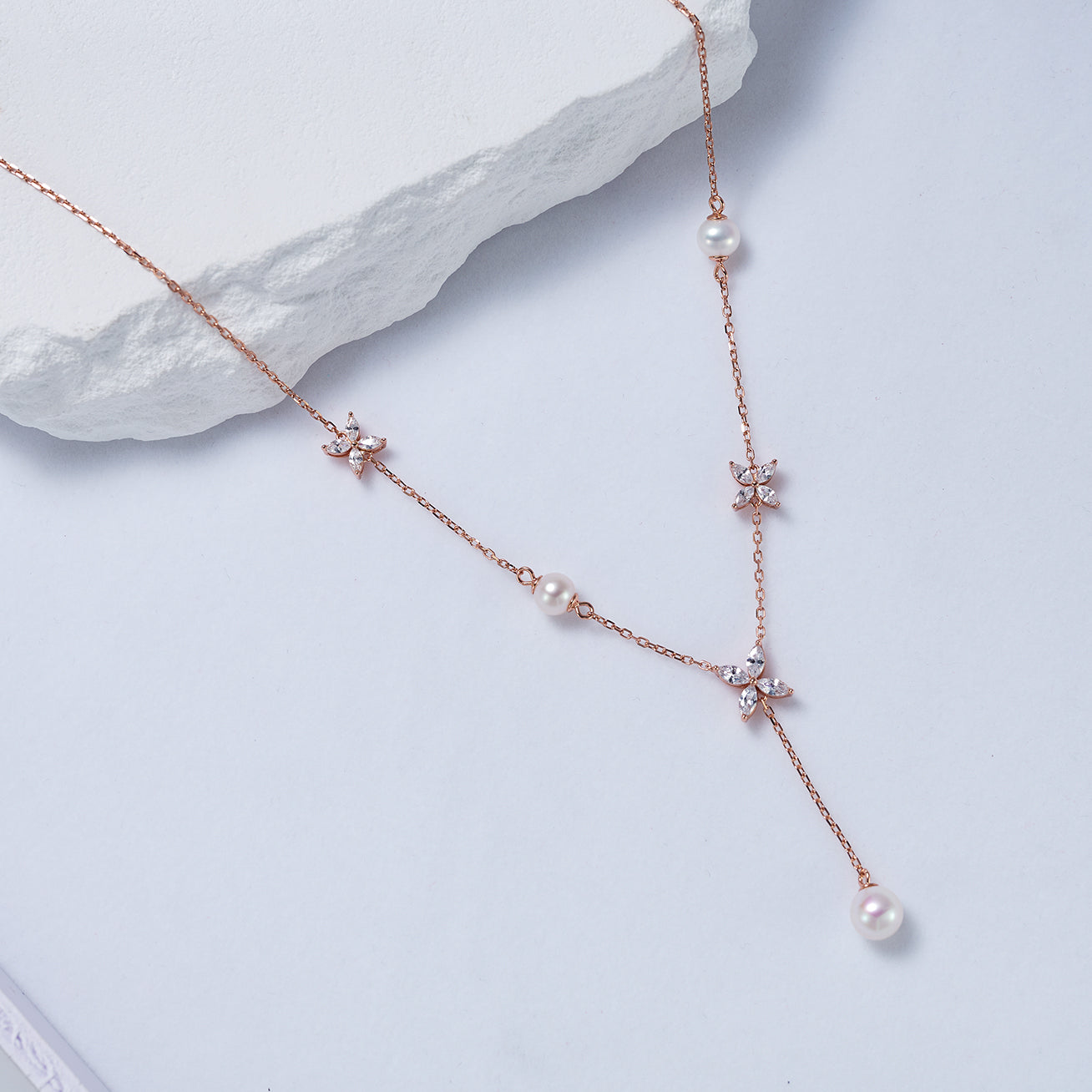 Top Grade Freshwater Pearl Necklace WN00562 | EVERLEAF - PEARLY LUSTRE