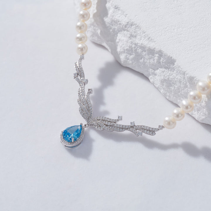 トップ光沢淡水真珠の首飾り WN00569 | オーシャンスター