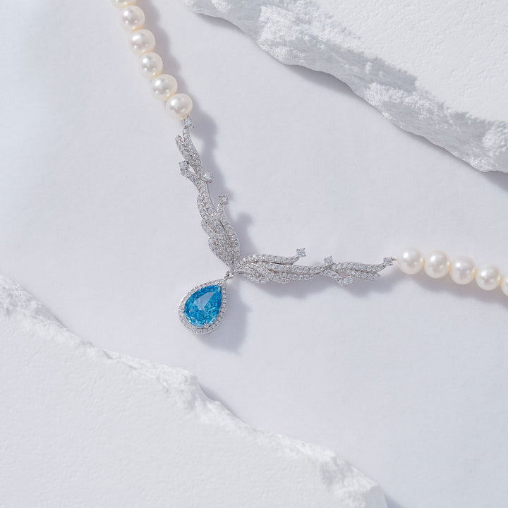 トップ光沢淡水真珠の首飾り WN00569 | オーシャンスター