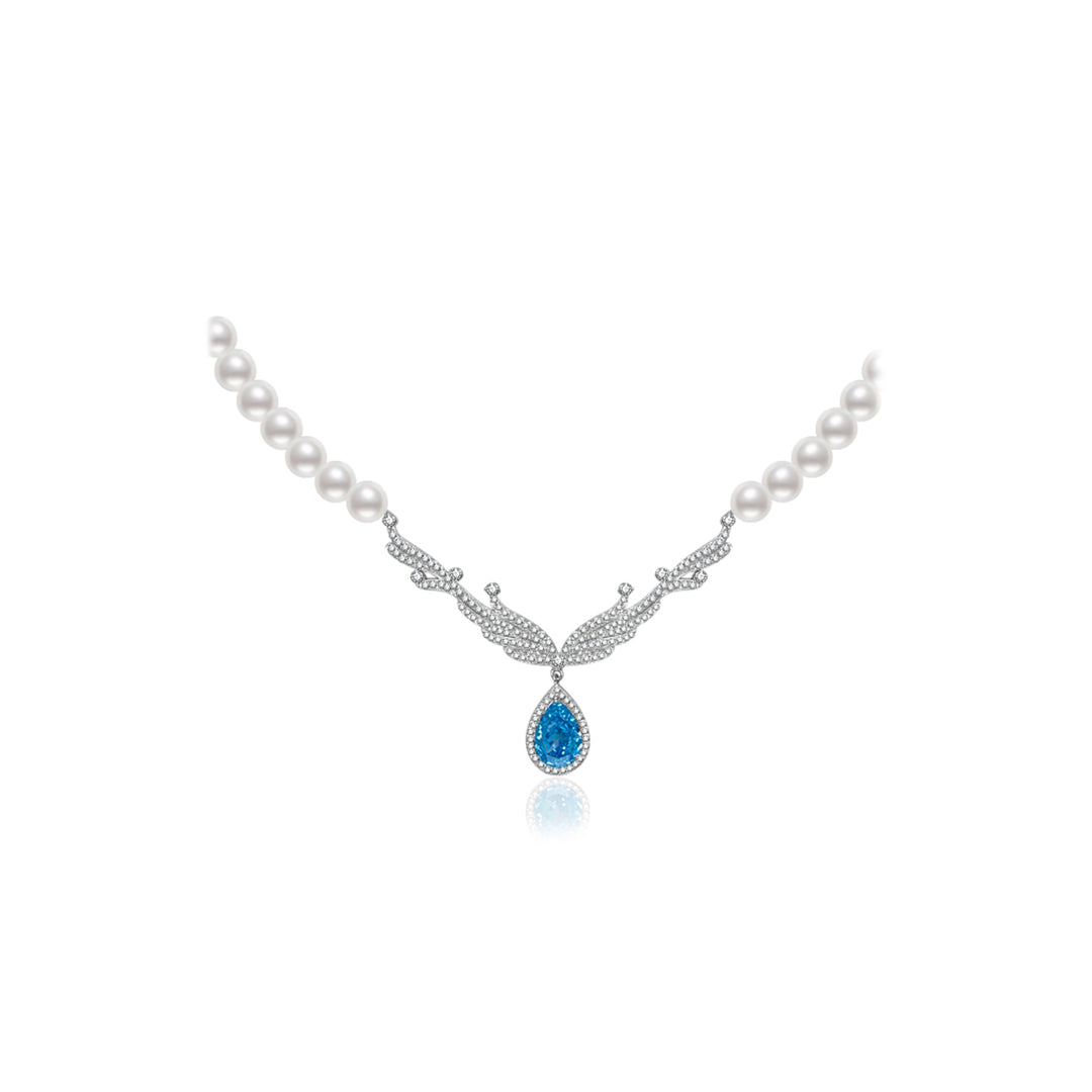Freshwater Pearl Necklace WN00569 | CELESTE - PEARLY LUSTRE