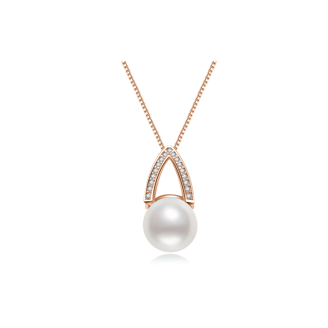 Elegant Freshwater Pearl Necklace WN00574 - PEARLY LUSTRE