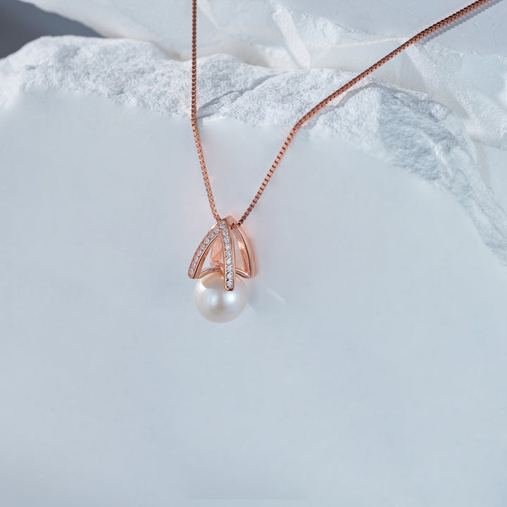 Top Lustre Edison Pearl Necklace WN00574 - PEARLY LUSTRE
